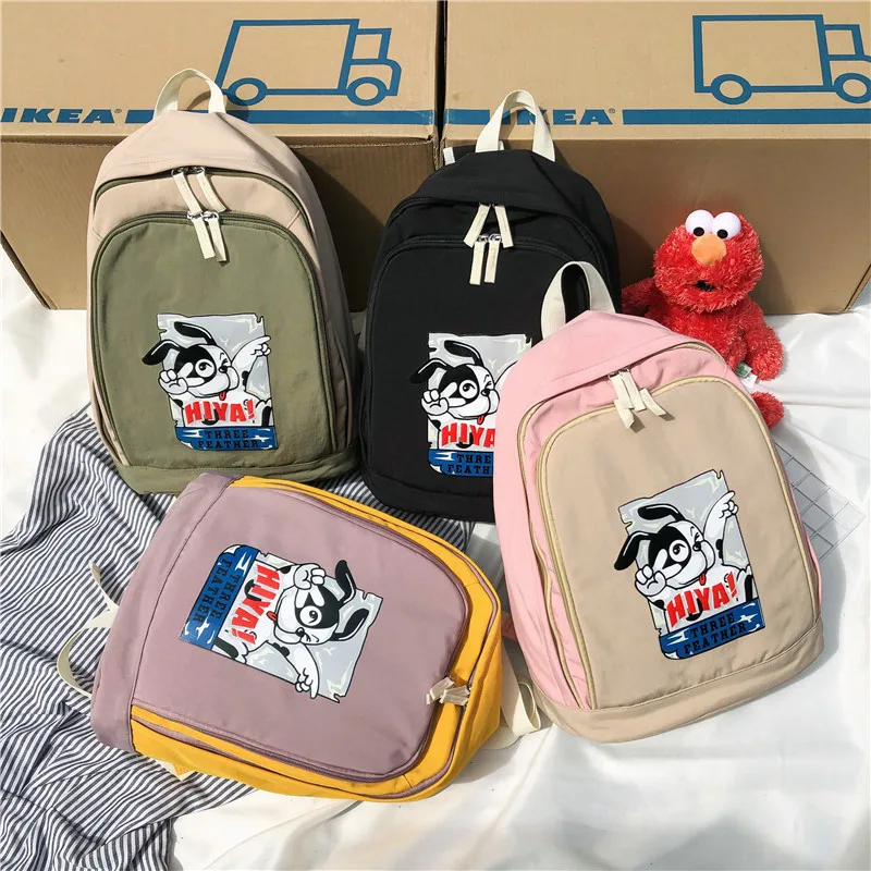 

Small Backpack Shoulder-Bag Mobile-Phone-Bagpack Teenage Female Korean-Style Kids Women