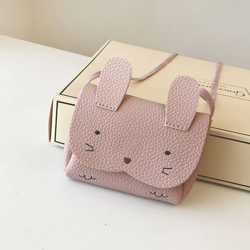 

Miyahouse Hot Sale PU Leather Women Purse Bag Kids Rabbit Design Wallet Mini Travel Shoulder Bag For Female Coin Bag