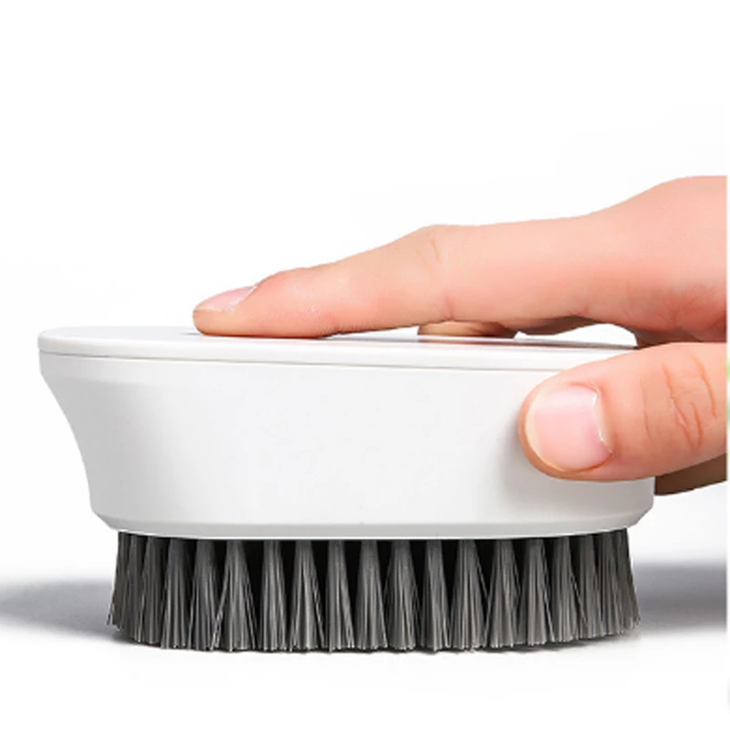 

Soft Plastic Cleaning Laundry Brush Durable Kitchen Bathroom Toilet Hand-held Cleaning Brush Non-slip Cleaning Brush For Home