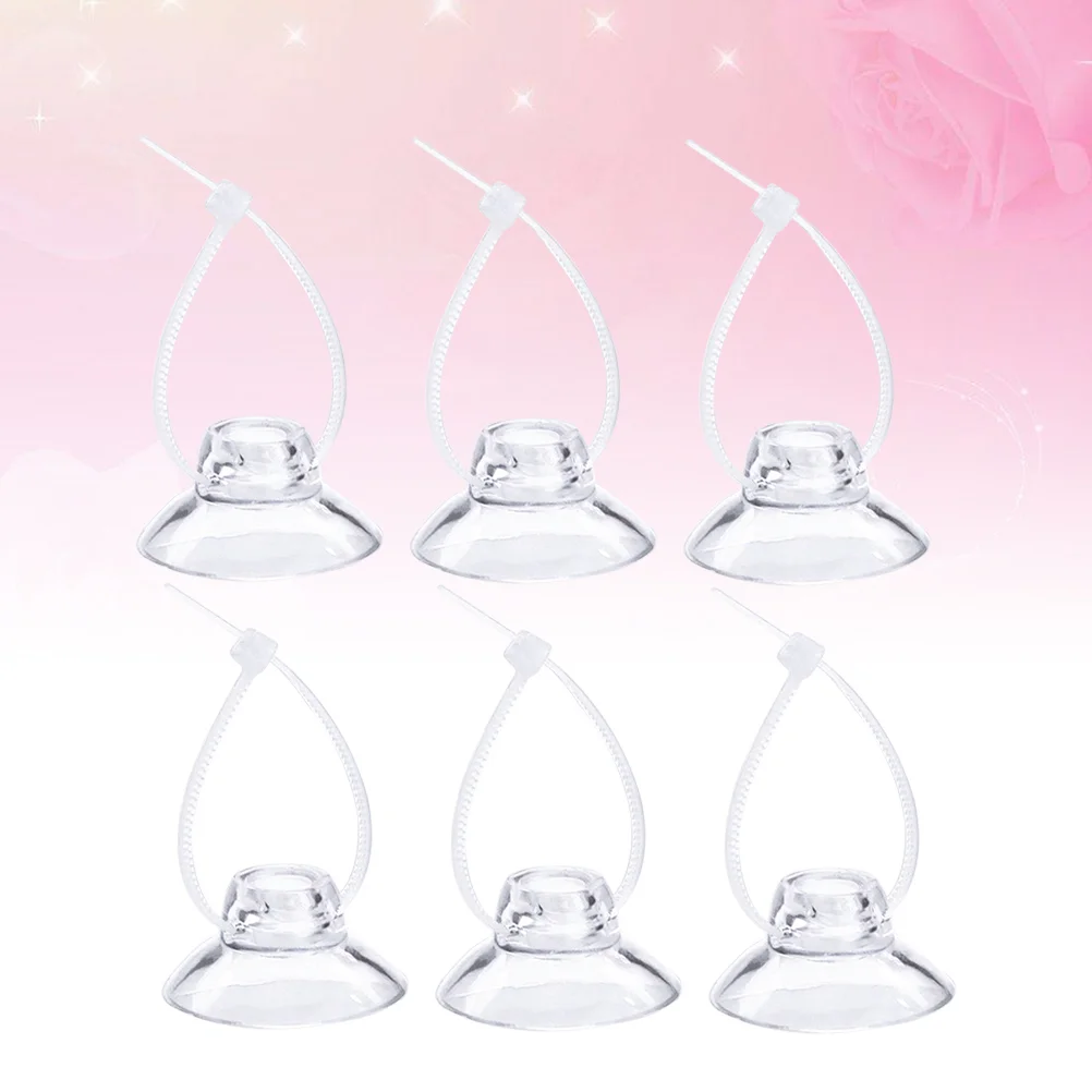 16Pcs Clear Suction Cup Transparent Sucker Hangers without Hooks for Kitchen Office Bathroom | Дом и сад