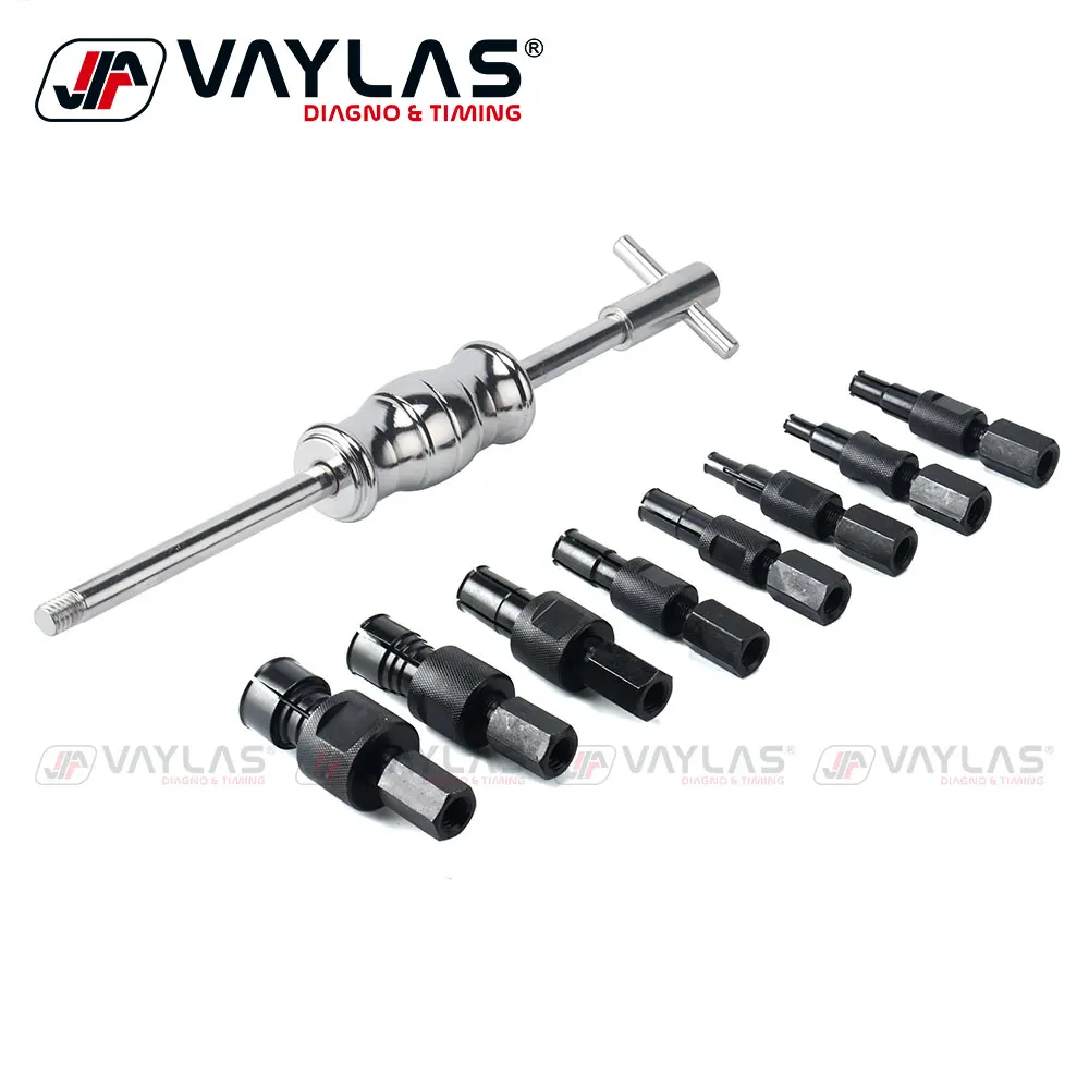 £20.65 9pcs Inner Bearing Puller Tool Set Inner Hole Sliding Hammer