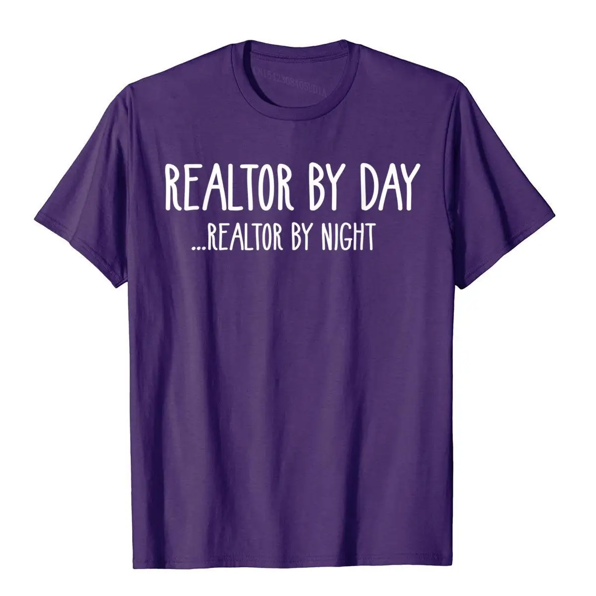 Realtor By Day... Realtor By Night Funny Real Estate Shirt T-Shirt__B9427purple