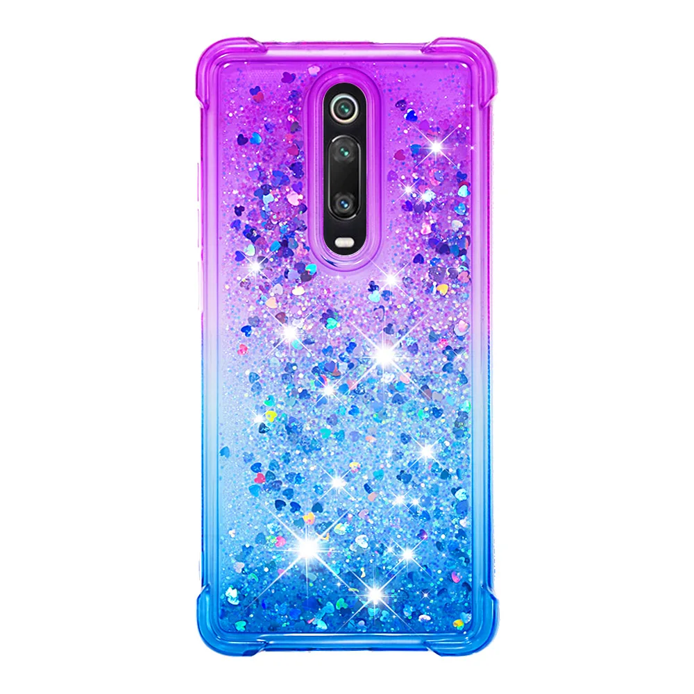 Чехол для Xiaomi Redmi K20 Pro жидкий сыпучий песок с блестками чехол Xiomi Redmi K20 Силиконовый ТПУ чехол xaomi Redmi K20 бампер Броня чехол