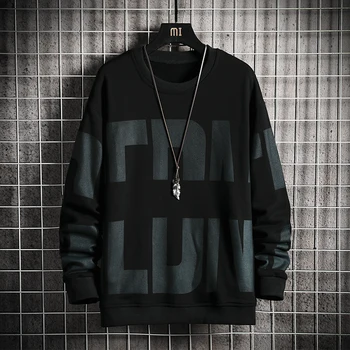 Crewneck Print Sweatshirt