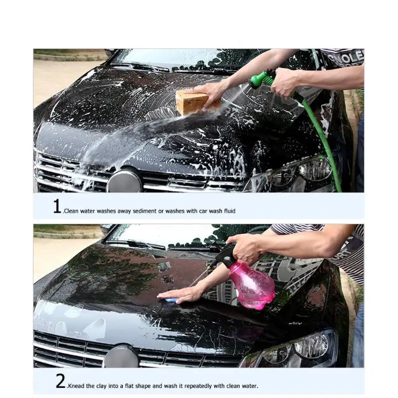 Автомойка Магия чистый глиняный брусок для ухода за автомобилем с подробным описанием автомобиль грузовик очиститель моющие, Чистящие Инструменты 100 г
