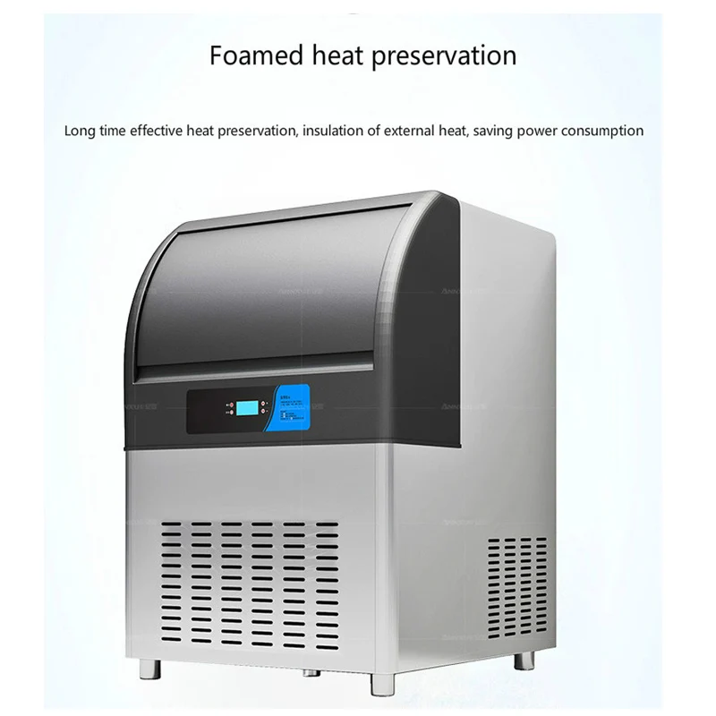Commercial large-volume ice maker electric square making machine | Бытовая техника