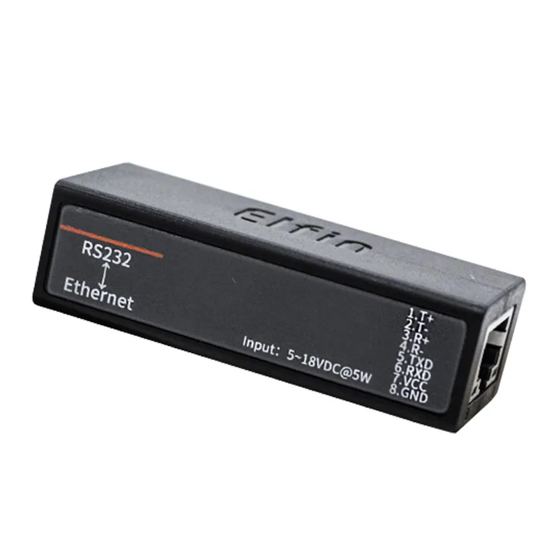 RS232 одиночный последовательный сервер для Ethernet ModbusTCP/HTTP HF7111
