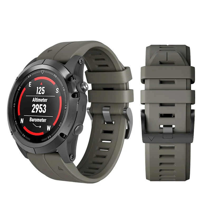 Garmin Fenix 6X 6 6S Pro 5X 5 5s Plus 3HR ո  26 22mm  Ǹ ð  Ʈ,     