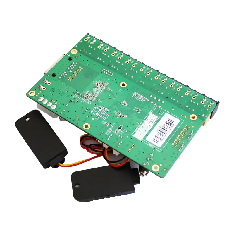 Linsn X902d EX902 многофункциональная плата полноцветный дисплей led контрольная карта Поддержка температуры и влажности и датчик яркости