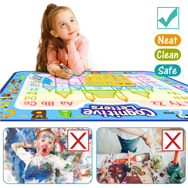 GOOBAT Aqua Magic Doodle коврик для рисования развивающие игрушки детей малышей мальчиков и