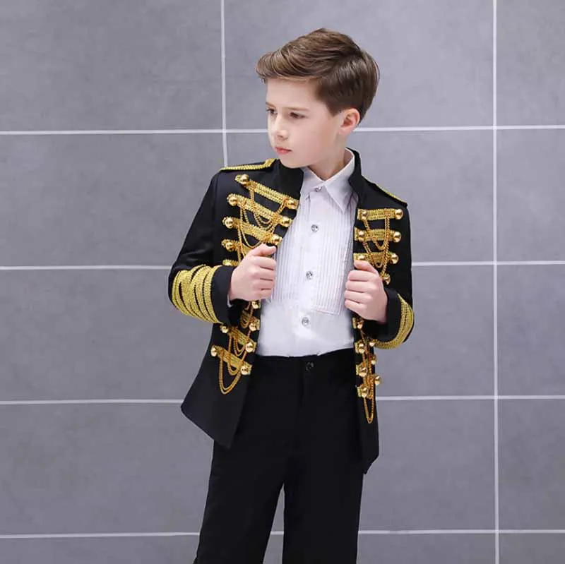 Bambini costumi principe medievale bambino ragazzi re Cosplay vestito  operato smoking vestito carnevale Costume Cosplay regalo di compleanno  bambini - AliExpress