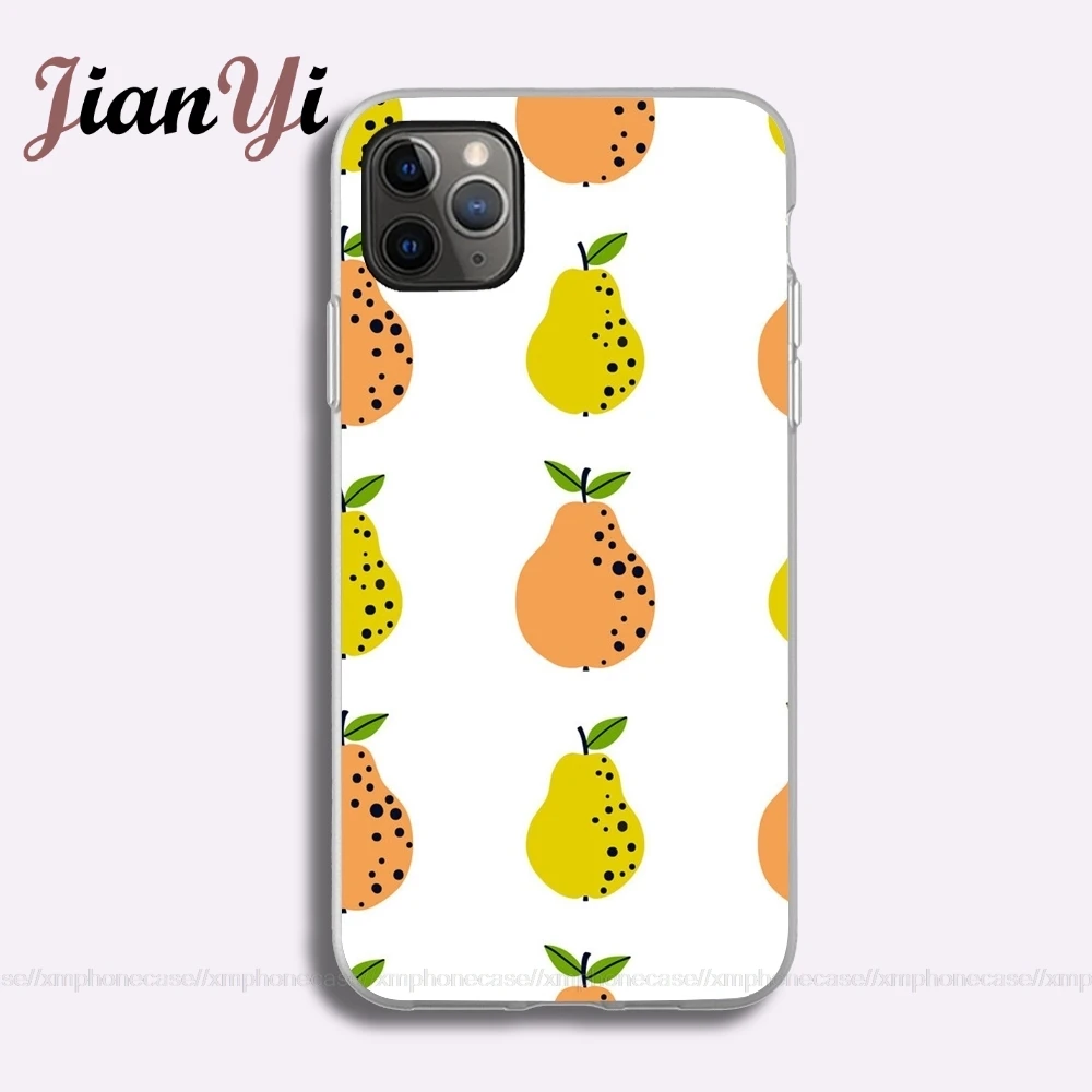 Sweet Pear Phone Case Soft TPU For iPhone 5 5S 6 7 8 Plus X XR XS 11 Pro Max Cases SE 2020 | Мобильные телефоны и