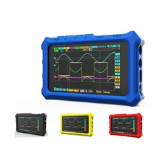 Novo handheld 4 canais 100 ms/s nano dso dso213 ds213 digital osciloscópio display lcd caso