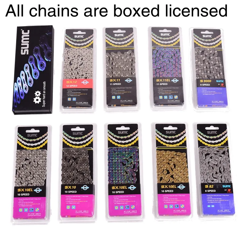 

MTB Road Bike Chain 116L X8 X9 X9SL X10 X10SL X11SL Bicycle Chain For Shimano SRAM 8 9 10 11 speed Chain Bike Parts