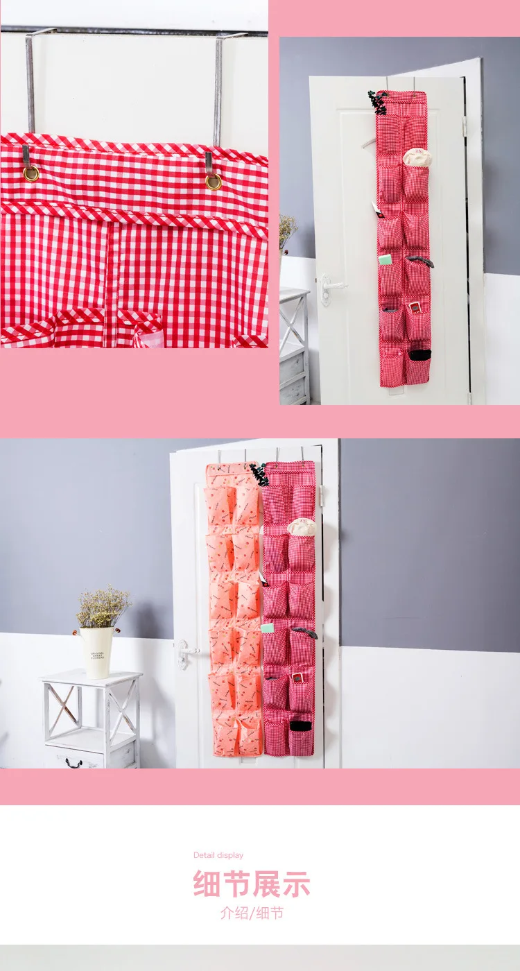 Non-Peculiar Smell Debris Hanging Storage Bag-Washing Door Hanging Wall Underwear Buggy Bag Wall-Mounted Cellphone Storage Bag