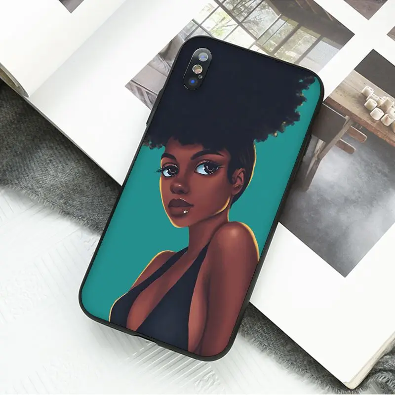 Afro Black Girl Magic Queen Melanin Poppin