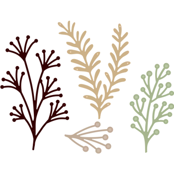 

Botanicals Metal Cutting Dies Stencils For DIY Scrapbooking Paper Cards Handcraft Embossing Template Decor