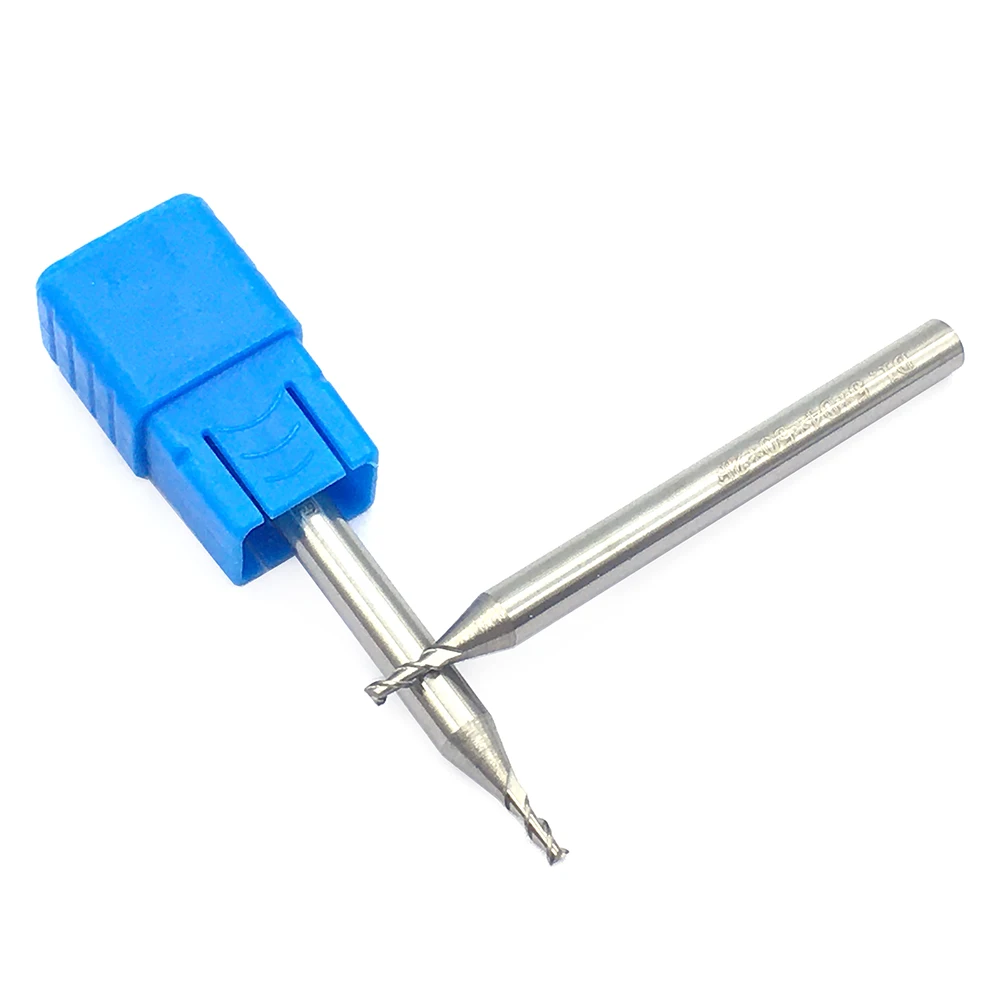 Endmill 1 шт. HRC50 2F 1.5XD4X50L фрезы алюминий медь Дерево фрезерные инструменты ЧПУ Резак