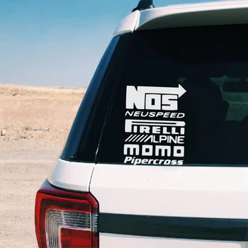 

Beauty Funny Text Stickers Voiture Rearview Mirror Decal Car Window Bumper Cute Waterproof Removable