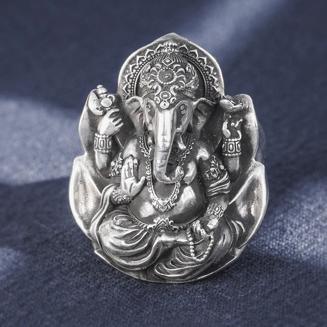 Zircon muga ganesha ring of only 1.10 tola. - Harati Jewellers | Facebook