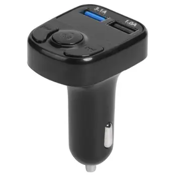 

X22 Bluetooth 5.0 MP3 FM Transmitter Handsfree 3.1A LCD Display Car Charger