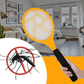 

Mosquito Killer Electric Tennis Bat Handheld Racket Insect Fly Bug Wasp Swatter Electric Tennis Bat Fly Mosquito Killer 2.20