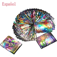 

Newest No Repetition Pokemon Card In Spanish Shining GX VMAX Trainer Energy Best Selling Collection Cards Battle Game Español
