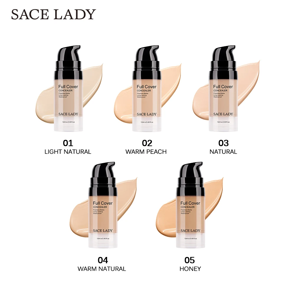 SACE LADY консилер для лица полное покрытие макияж Водонепроницаемый Жидкий