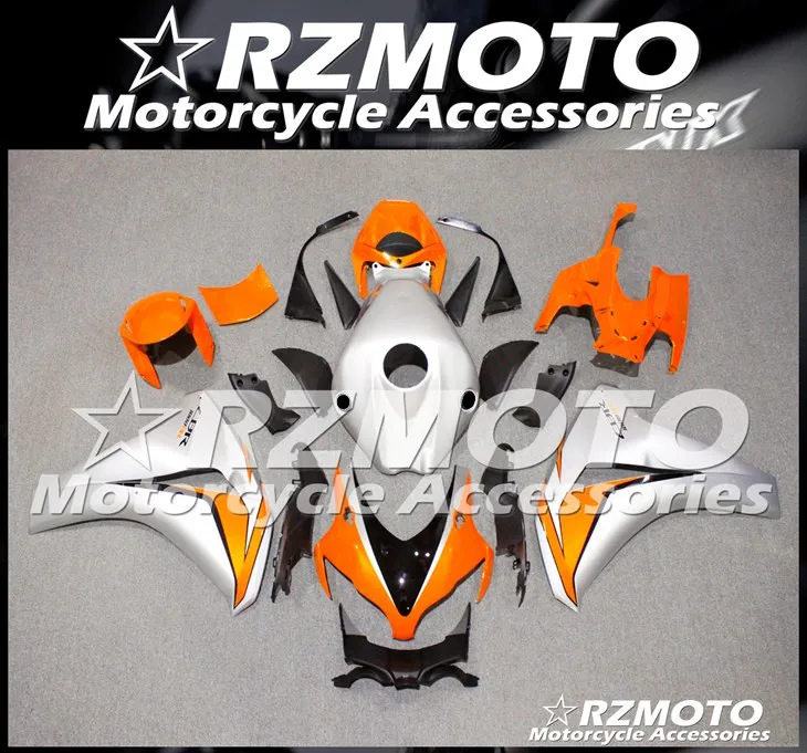 ABS мотоцикл обтекатель комплект для HONDA CBR1000RR 2008-2011 год кузов литья под давлением Магазин № 1009