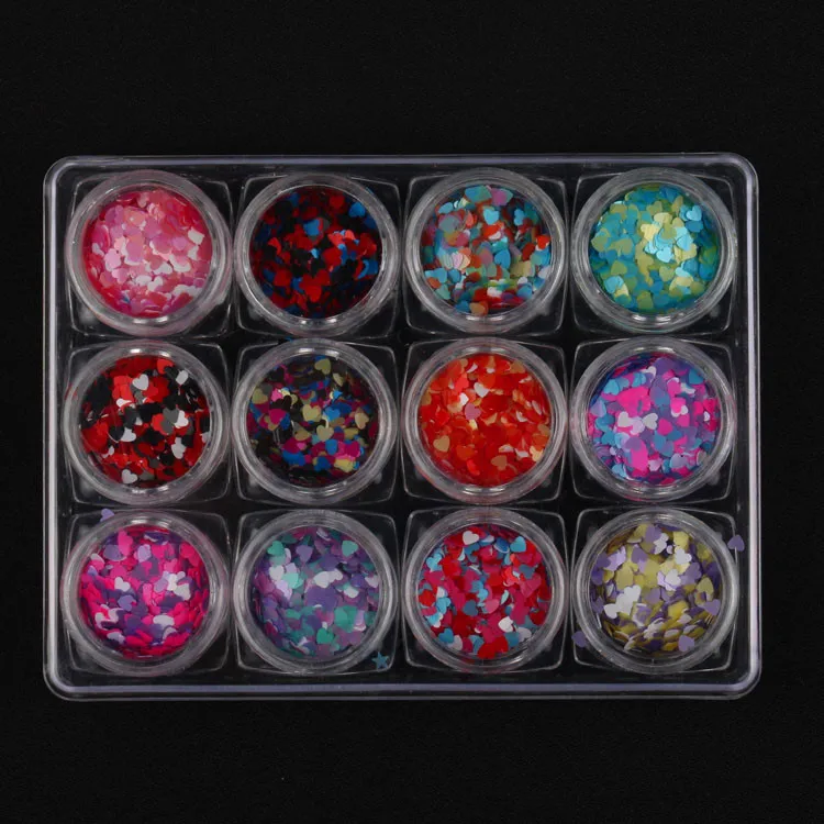 

Nails Art Dip Powder Nail Glitter Nail Polish Holographic Manicure Dry Chrome Pigment Dipping Powder gh015