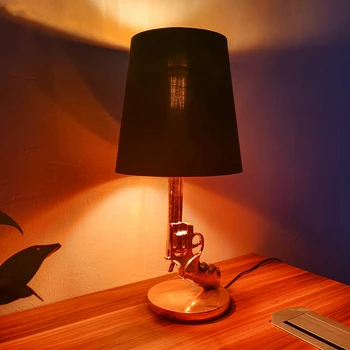 

Nordic Revolver Led Table Lamp for Bedroom Living Room Modern Desk Lamp Standing Lamp Indoor Lighting Home Decor Light Fixtures