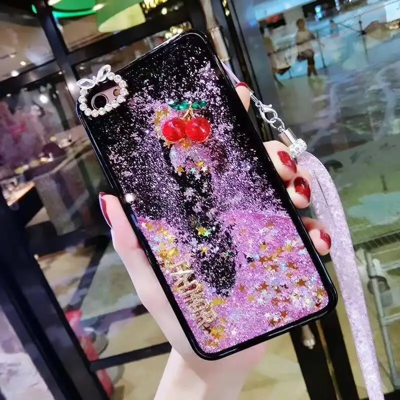 For Huawei P30 Mate 20 Pro P20 Lite Case Rabbit Bling Diamond Liquid Quicksand Cover For Huawei Honor 8X 9i 20i Nova 2S 3i 4 5