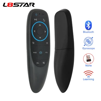 

L8star G10 Bluetooth 5.0 Air Mouse With Gyro IR Learning Wireless Remote Control No USB Receiver for smartphone android tv box