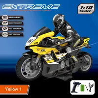 2.4GHz Remote Control stunt motorbike 25KM/H High Speed Drift Racing Motorcycle With High Power Motor Big Size Motorcar Gifts 1
