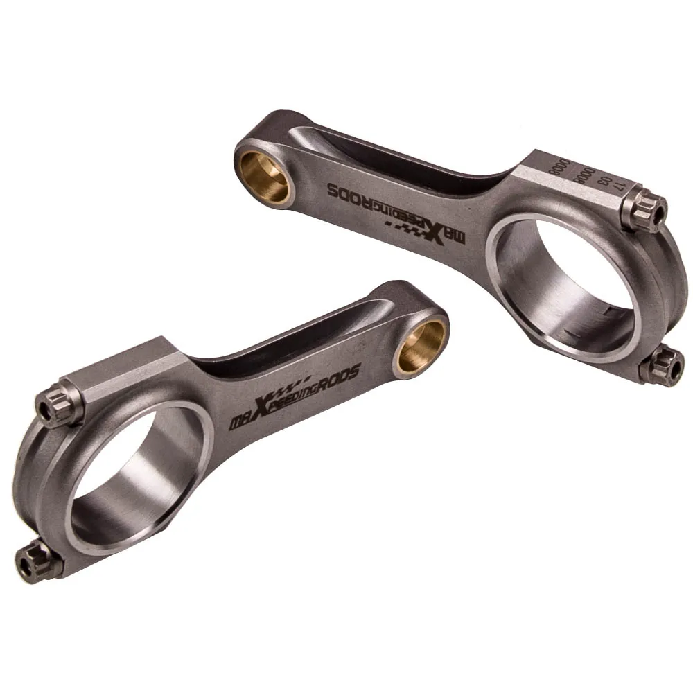 

Racing EN24 4340 Conrod Con Rod Bielle for Fiat 500 old model 118mm ARP 2000 Bolts connecting rods Bielle Pleuel