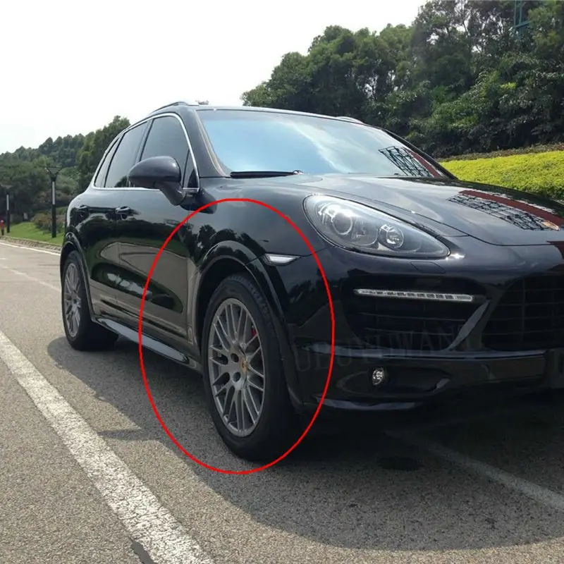 ^Cheap UBUYUWANT For Porsche Cayenne 2011-2014 High Quality Auto Mudguards Car Fender Wheel Eyebrow Protector Wheel Arch Trim Strip ^Cheap UBUYUWANT For Porsche Cayenne 2011-2014 High Quality Auto Mudguards Car Fender Wheel Eyebrow Protector Wheel Arch Trim Strip