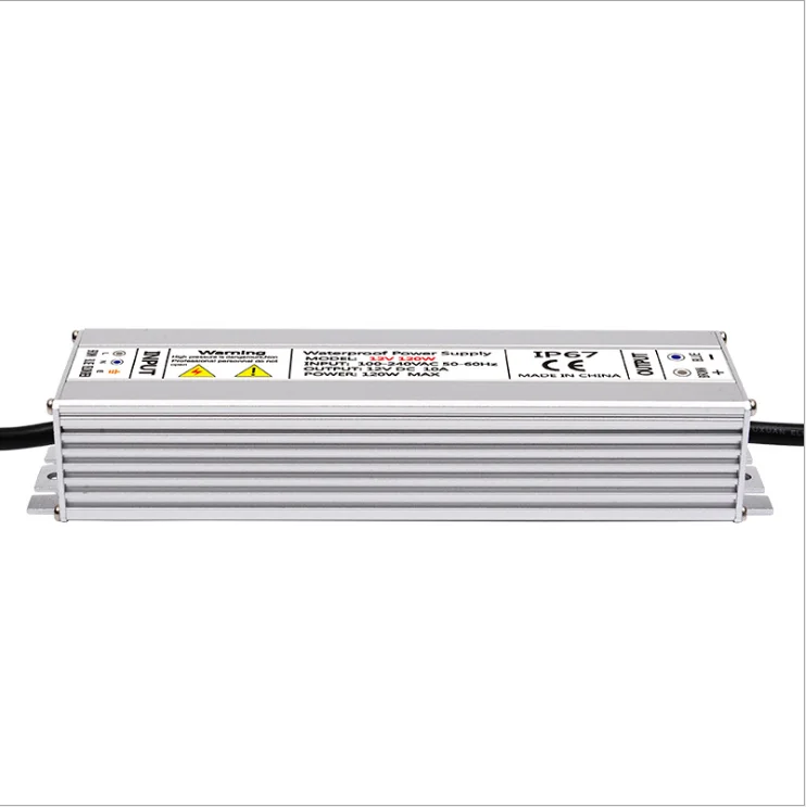 Специальное предложение, 12V 120W Водонепроницаемый Трансформатор 12V 10A трансформатор уличного 12 Вт водостойкый LED Трансформатор водонепроницаемый светодиодный индикатор питания