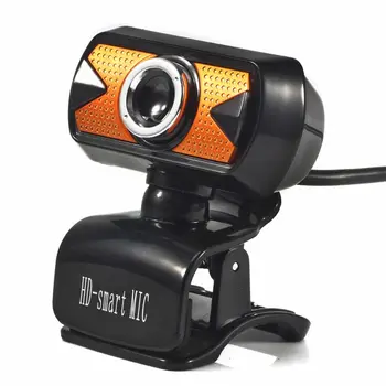 

USB2.0 Webcam with Microphone 360Â° Rotating Web Cameras for Desktop Computer