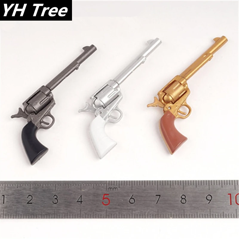 1/6 Scale Revolver Gun Plastic Model West Cowboy Weapons Toys for 12 ...