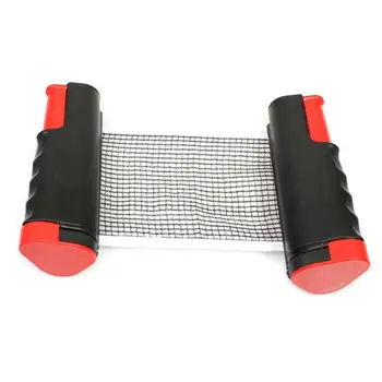 

Retractable Table Tennis Ping Pong Portable Net Rack Neutral Pe Plastic Material Indoor Games Replacement Set