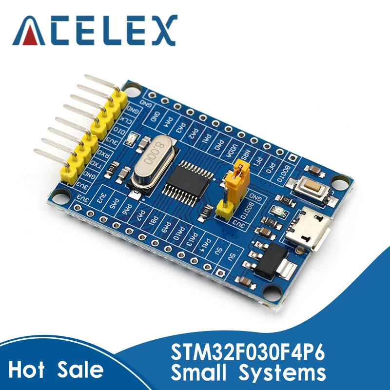 48 MHz STM32F030F4P6 Small Systems Development Board Cortex-M0 Core 32bit Mini System Development Panels 48 MHz STM32F030F4P6 Small Systems Development Board Cortex-M0 Core 32bit Mini System Development Panels