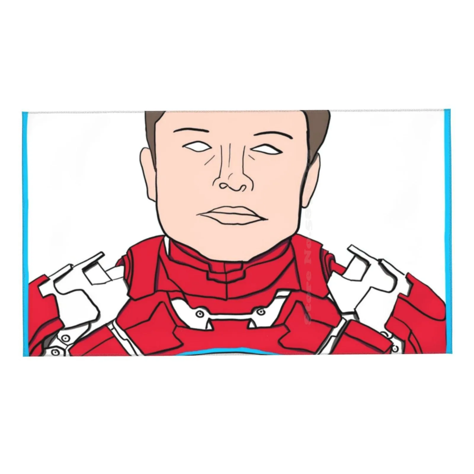 Арбуз Старк одежда для купания полотенце лица арбуз мусс Tesla Future Tech Cybertruck Meme обзор