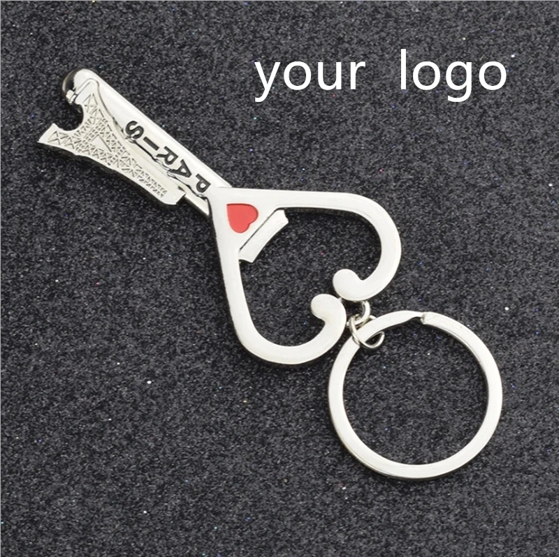  High quality bottle opener for kitchen tools; Eiffel Tower alloy beer bottle opener; key chain jewe - 4000553535090