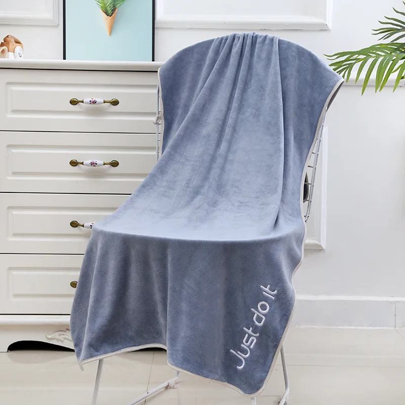 

400g microfiber soft gift couple towel bath towel