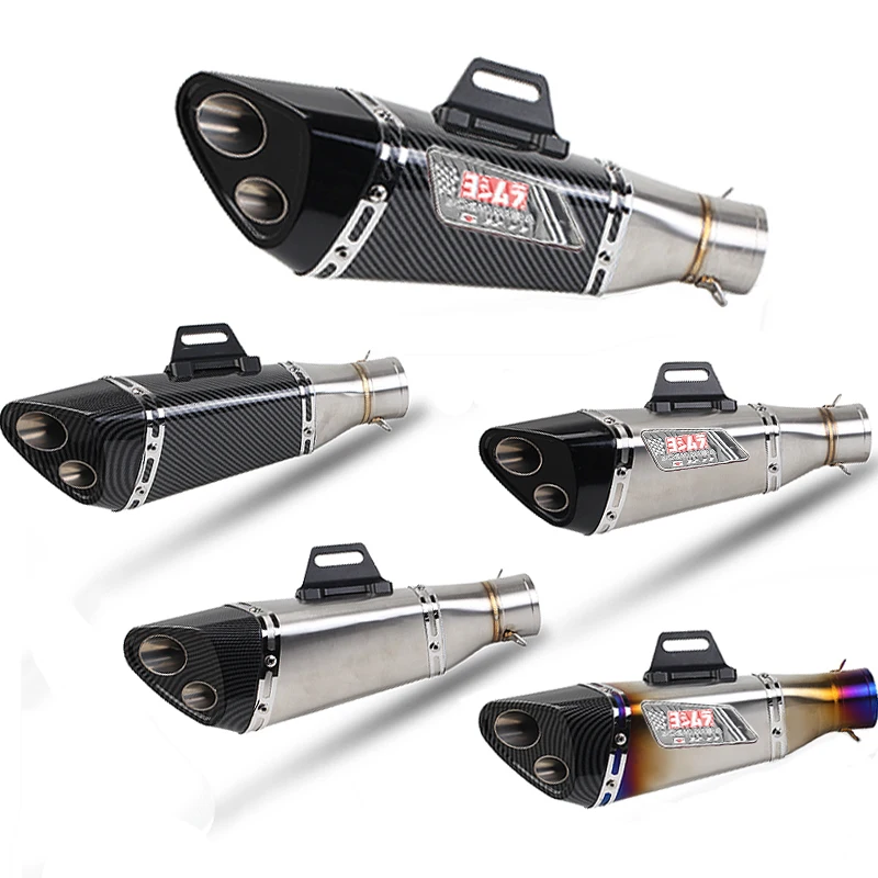 Выхлопная труба мотоцикла 35-51 мм для Yoshimura R11 глушитель gsr 600 crf 230 cb650f xj6 ltz 400 |