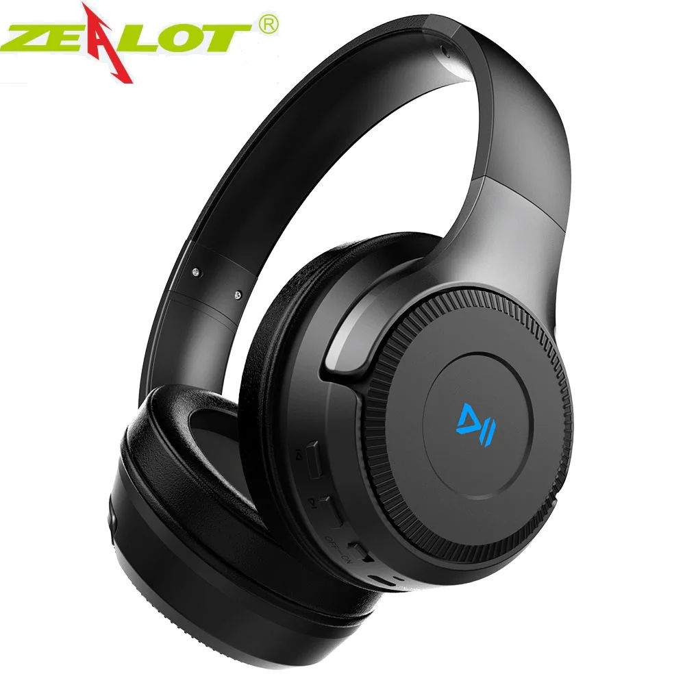 

ZEALOT B26T Wireless Headphones for Computer Phone Bluetooth Earphone Stereo Bass Gaming Headset with Mic, Support TF card