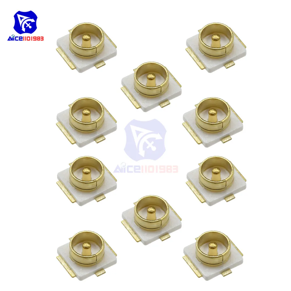 Diymore 10 шт./лот IPX U.FL RF коаксиальный разъем SMD SMT антенна паяльная печатная плата