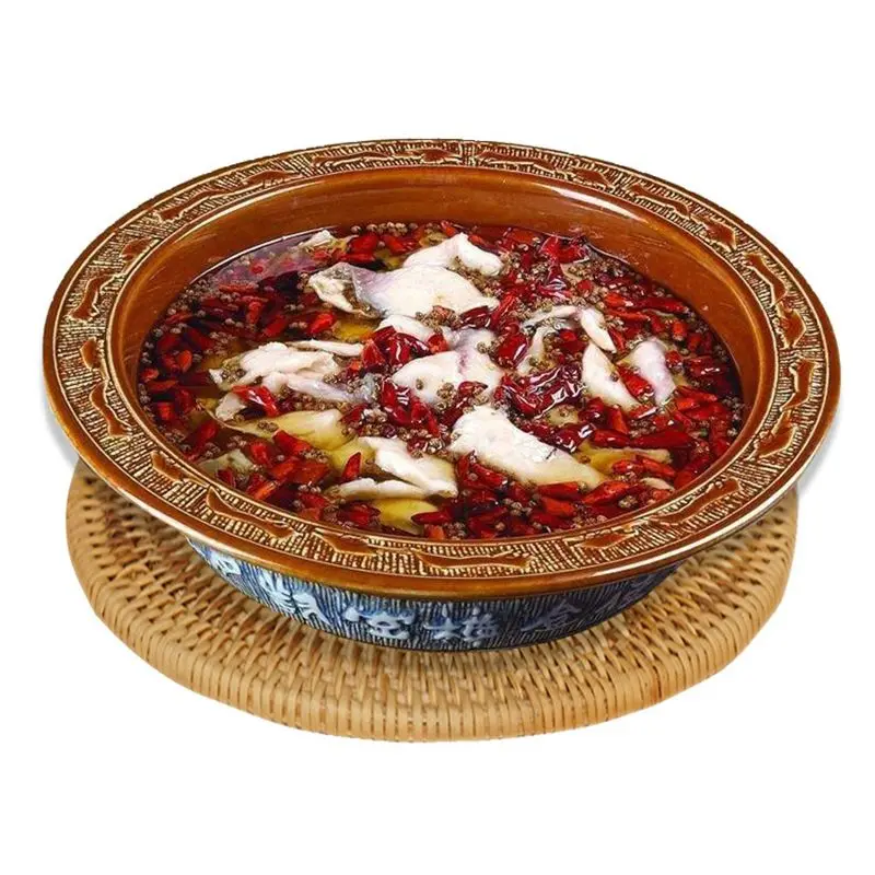 Теплоизоляция из ротанга, коврик для чайника, коврик для чайника, коврик для чая, лоток для церемонии
