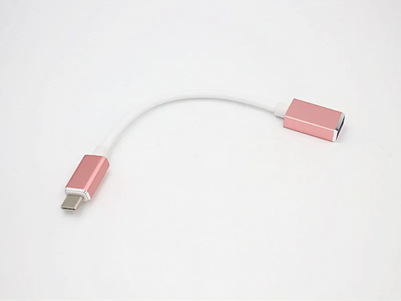 USB адаптер Тип C OTG USB кабель C штекер USB 3,0 A женский кабель адаптер для MacBook Pro samsung S9 USB-C OTG кабель