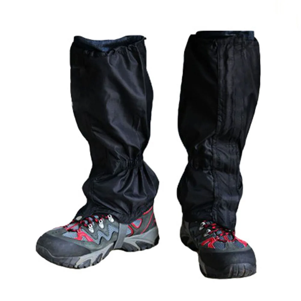 

1 Pair Hiking Ski Elastic Easy Wear Protective Cover Leg Gaiter Warmer Hunting Outdoor Walking Waterproof Breathable Snow